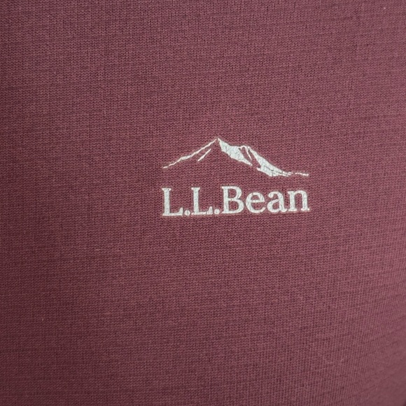 Women's L.L.Bean Base Layer Hoodie Plum Color - Size XS - Picture 5 of 6